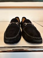 Original Gucci Loafer Horsebit schwarz Wildleder Gr. 41,5 Bayern - Ingolstadt Vorschau