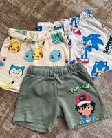 H&M Shorts Pokémon Sonic Gr. 104 Sommerhosen Frankfurt am Main - Bockenheim Vorschau