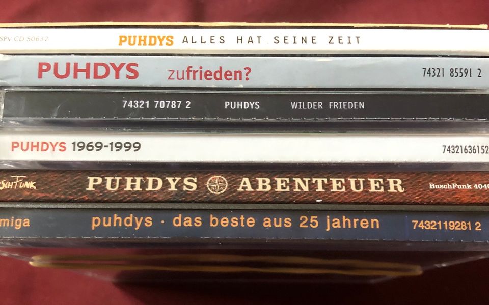 Pudys Musik CDs mit VHS* Konvolut* in Mainz