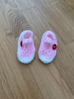 Strickschuhe, Neugeborenen Schuhe, Baby Wollschuhe, neu, DIY Leipzig - Probstheida Vorschau