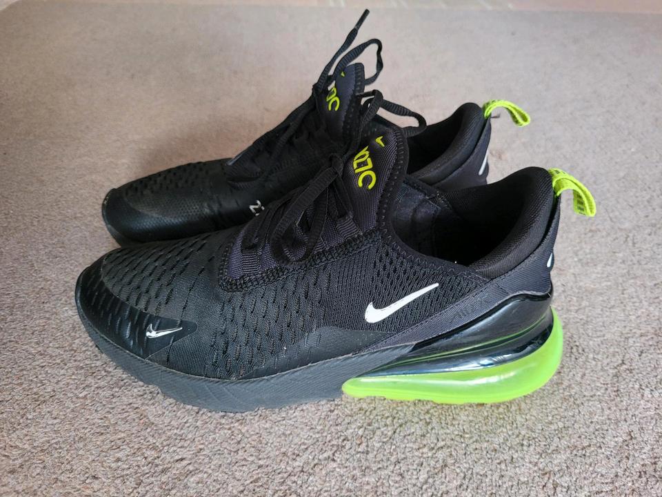 NIKE Air Max 270 Sneaker 38 38 5 wie neu Schuhe black green