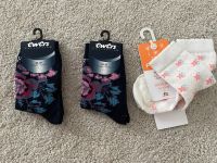 €5 im Set NEU 3 Paar Socken 23-26 OVP Ewers dm weiß Blumen blau Pankow - Prenzlauer Berg Vorschau