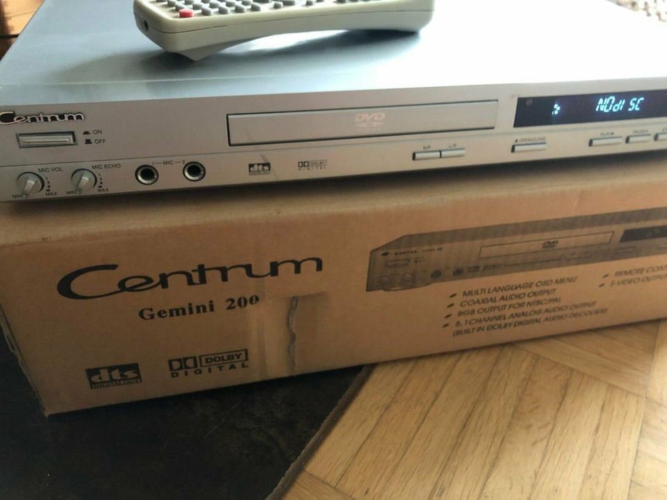 Centrum DVD Spieler Gemini 200 mit OVP, Fernbedienung HH-Sasel in Hamburg