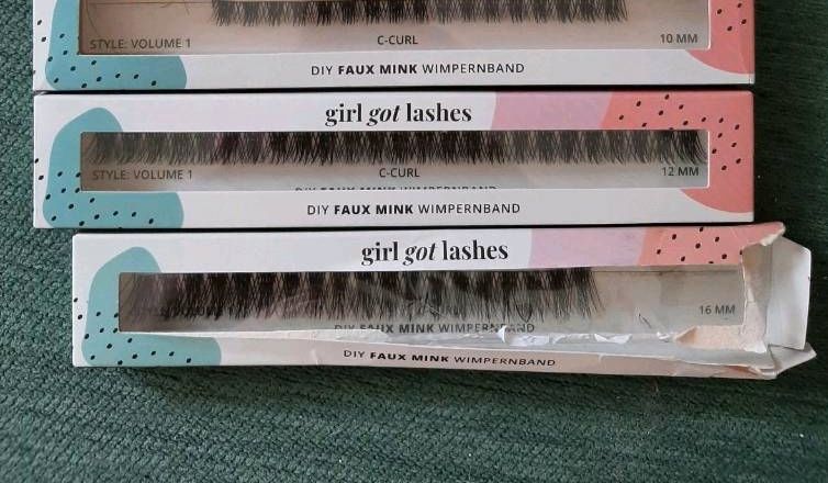 Girl got lashes girlgotlashes c curl Wimpernband Volume 1  16mm in Jandelsbrunn