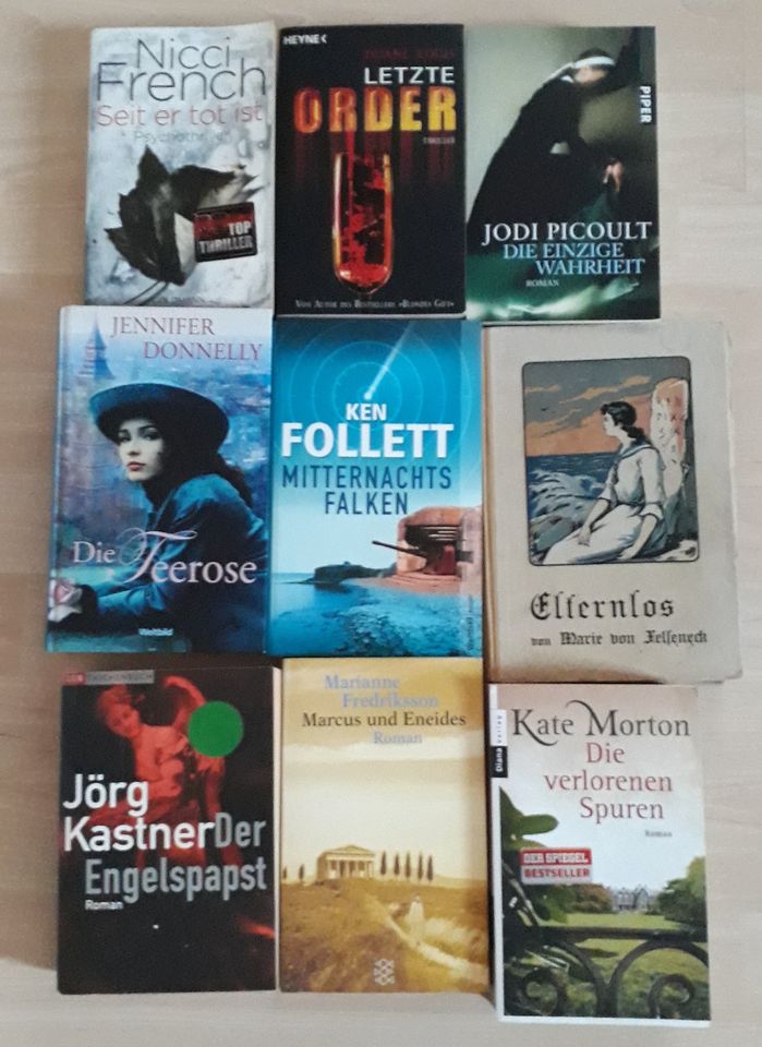 Bücher - Romane, Krimis, Liebesromane, Thriller etc., je 1€ in Dresden