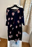 Jersey SommerKleid Tunika Midi Navy dunkelblau rosa Blumenmuster Bayern - Ingolstadt Vorschau