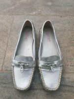 Esprit Moccasins silber Gr.39 Bayern - Germaringen Vorschau