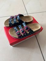 Sandalen Fußbett-Pantoffeln blau/pink von Superfit in Größe 32 Bayern - Hepberg Vorschau
