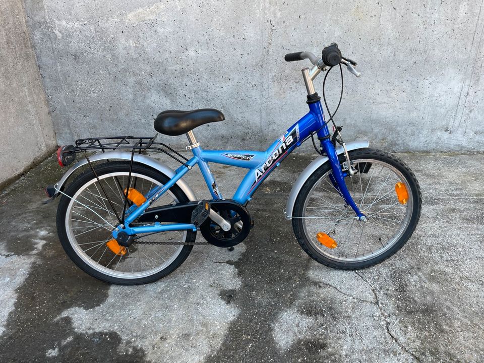 Kinderfahrrad 20 Zoll Blau in Ehingen (Donau)