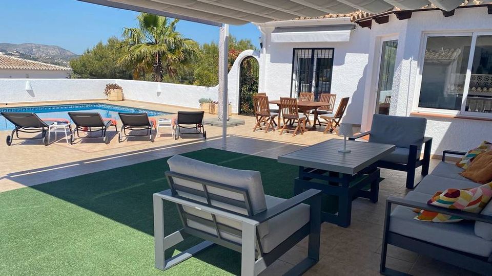 Moraira - benitachell - Villa mit Pool - 6Pers. -  95€ - 180€ in Nettetal