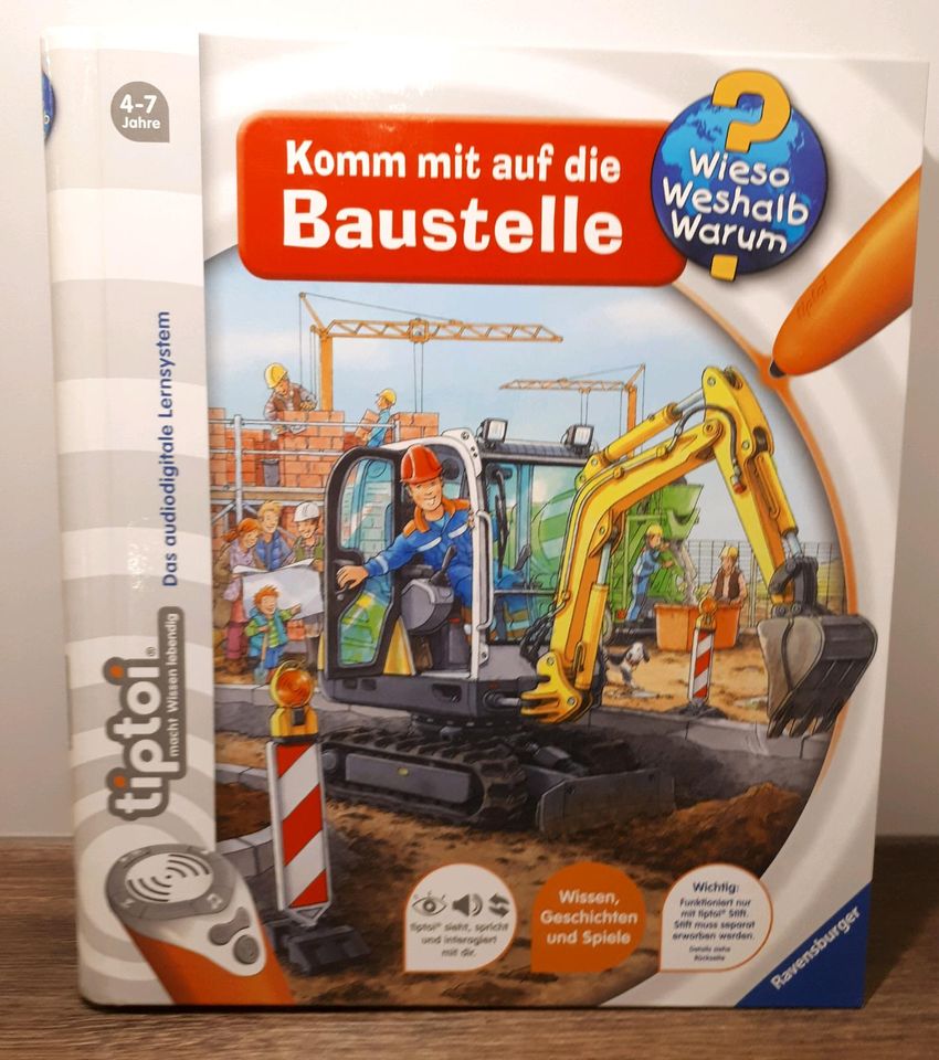 tiptoi Buch Kinderbuch Baustelle Serie Wieso Weshalb Warum in Berlin