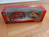 VW Käfer rot mit Wohnwagen, #27001, Schuco 1:43 Baden-Württemberg - Burgrieden Vorschau