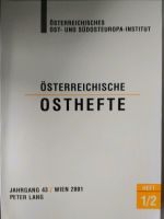 Österreichische Osthefte, 2+1 Hefte Rheinland-Pfalz - Konz Vorschau