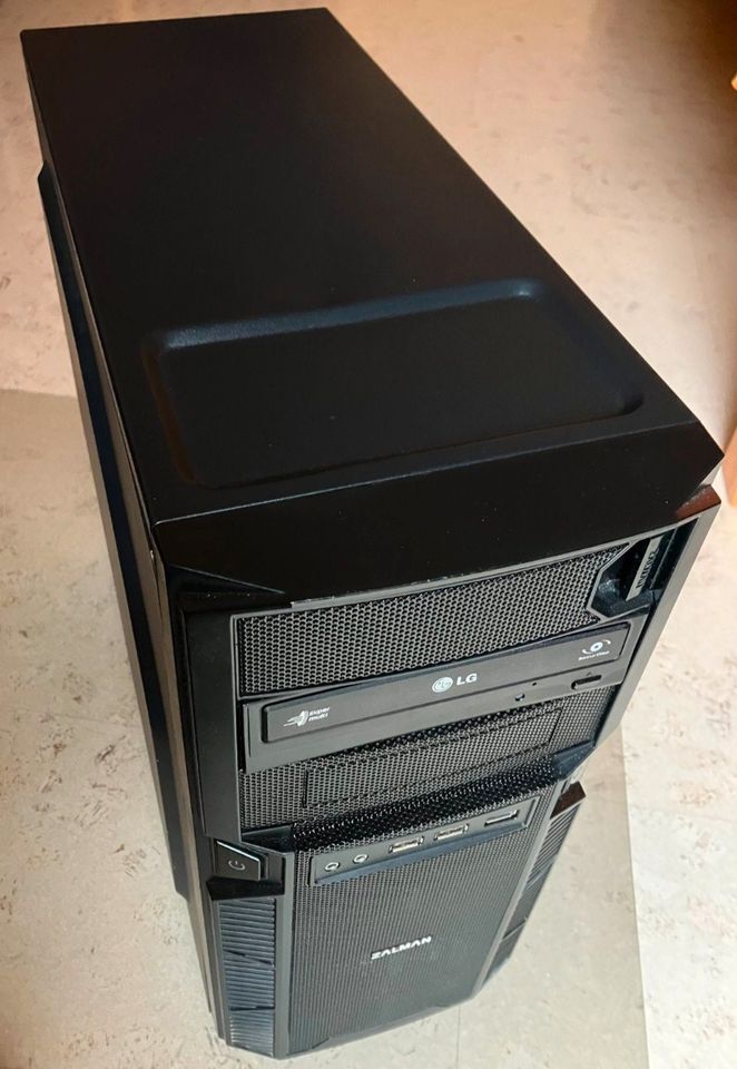 Computer Gaming PC Tower i5 16GB Mem SSD + 3x HDD Geforce 750Ti in Schwarzenberg (Erzgebirge)