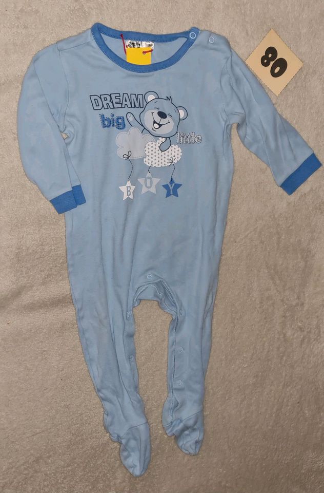 4x Baby Schlafanzug Größe 80 in Jarmen