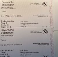 Tosca - 2 Karten am 27.7.24 in der Bayer. Staatsoper Frankfurt am Main - Nordend Vorschau