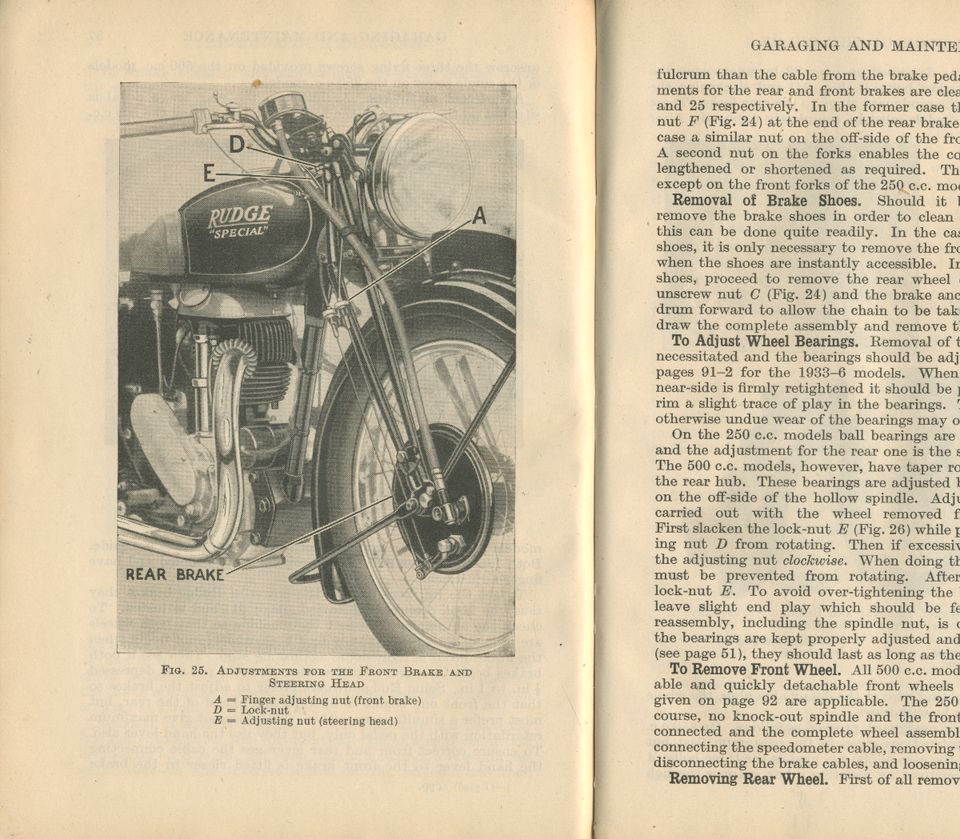 RUDGE, The Book of the RUDGE, die RUDGE-Modelle 1933-39 in Schernfeld