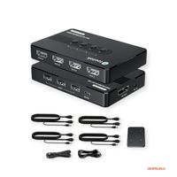 Steetek HDMI Port 4 IN 1 OUT 4x1 KVM SWITCH 3 USB Box 4k HUB A83 Hamburg-Mitte - Hamburg Billstedt   Vorschau