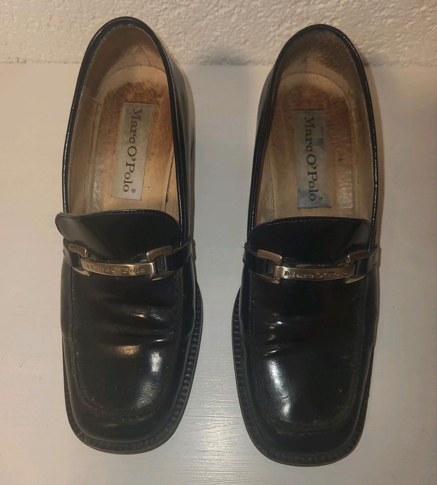 Schwarze Lackschuhe Marc o Polo in Thundorf