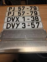 Nummernschild DDR Mecklenburg-Strelitz - Landkreis - Mirow Vorschau