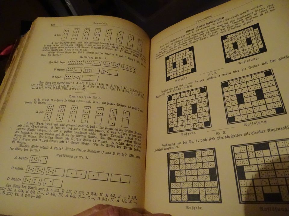 antikes Spielbuch von 1910, AR,1000 Spielanleitung, 1,1 kg schwer in Berlin