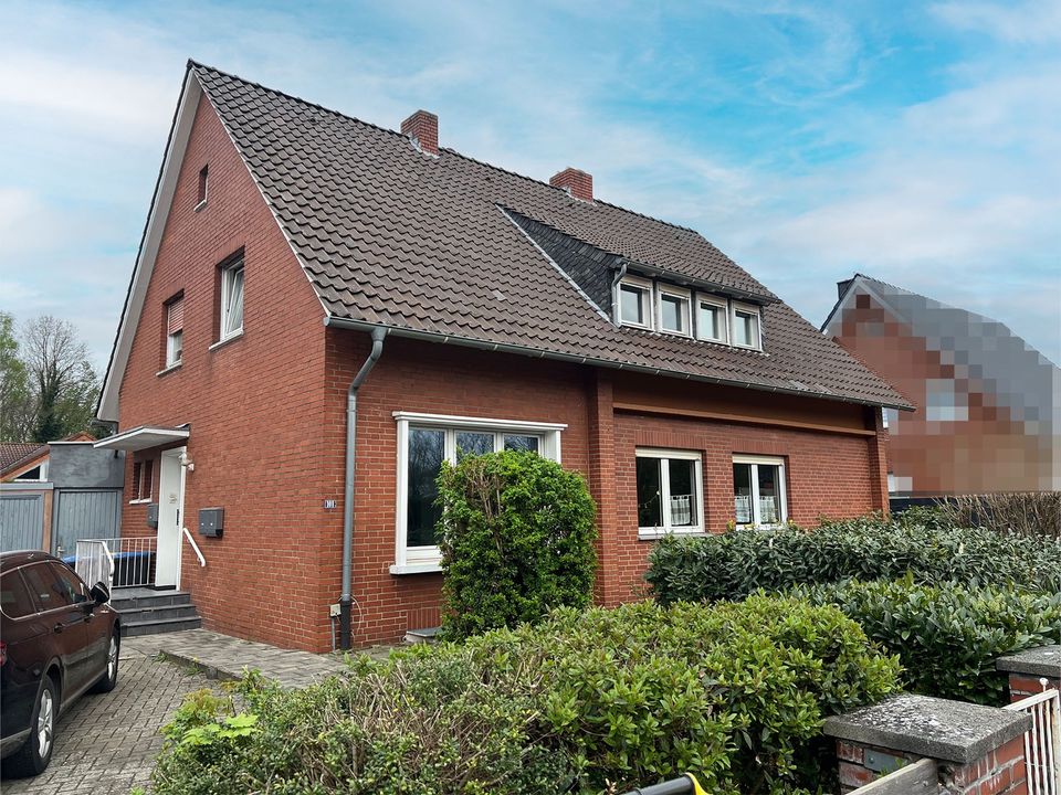 Erdgeschosswohnung mit Terrasse und Gartenanteil - 790 Euro KM in Lingen (Ems)