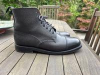 Grenson Boot Stiefel  schwarz Leder schnür Stiefel Schuh 45 Düsseldorf - Bilk Vorschau