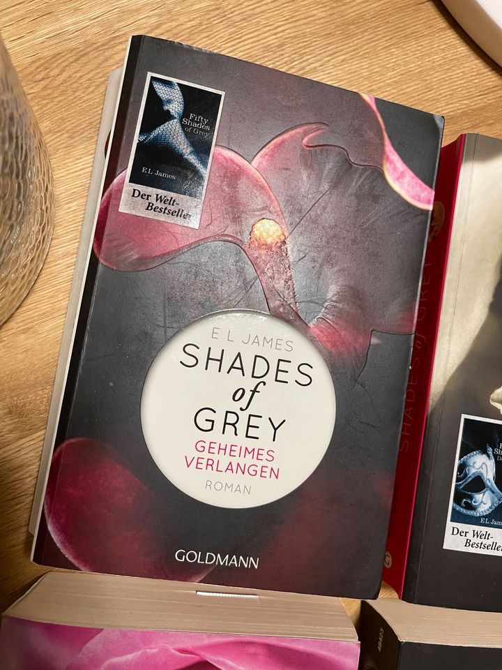 4 Fifty Shades of Grey Bücher in Ettlingen