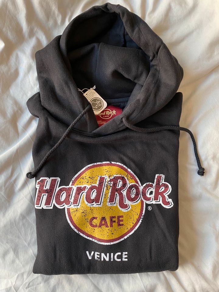 Hard Rock Café Venice Classic Pullover Hoodie XL Black Men/Herren in Bordesholm