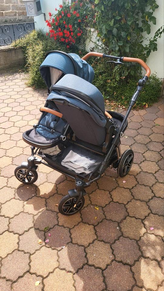 Hartan two select Zwillingswagen oder Geschwisterkinderwagen in Aidhausen