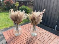2 Vasen mit Trockenblumen Hochzeitsdeko Nordrhein-Westfalen - Raesfeld Vorschau