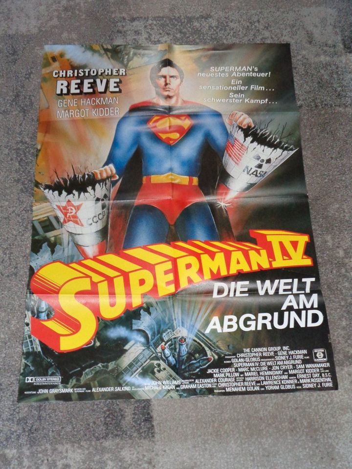 Original Filmplakate 80/90er Jahre - A1 gefaltet Filmposter in Marktredwitz