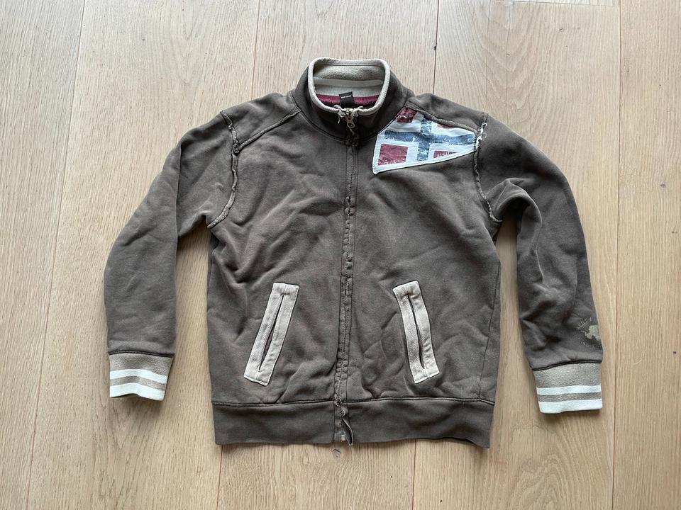 NAPAPIJRI Sweatjacke Jacke Kinder Jungen Gr. 8 US ca. 122-128 in Bonn