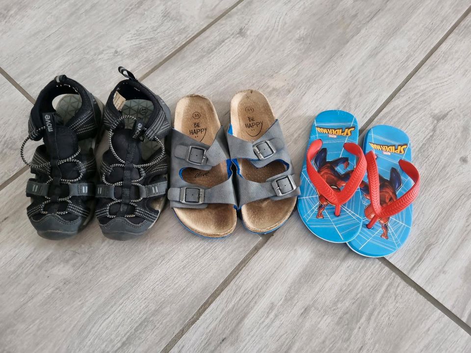 Sommer Schuhpaket für Jungen in Größe 31 in Kamp-Lintfort