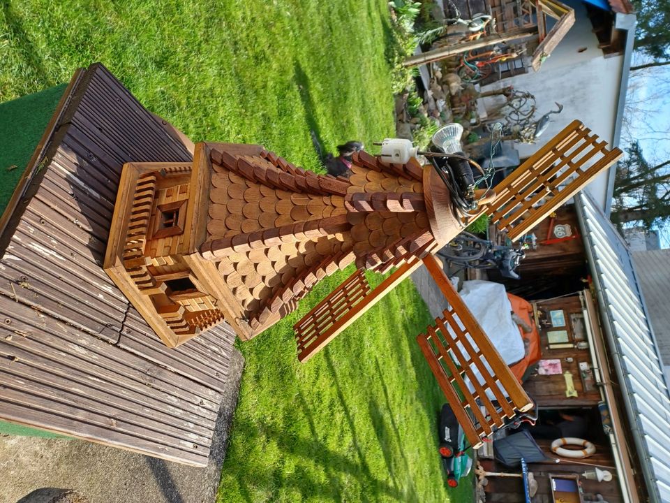 Holz Windmühle in Markdorf