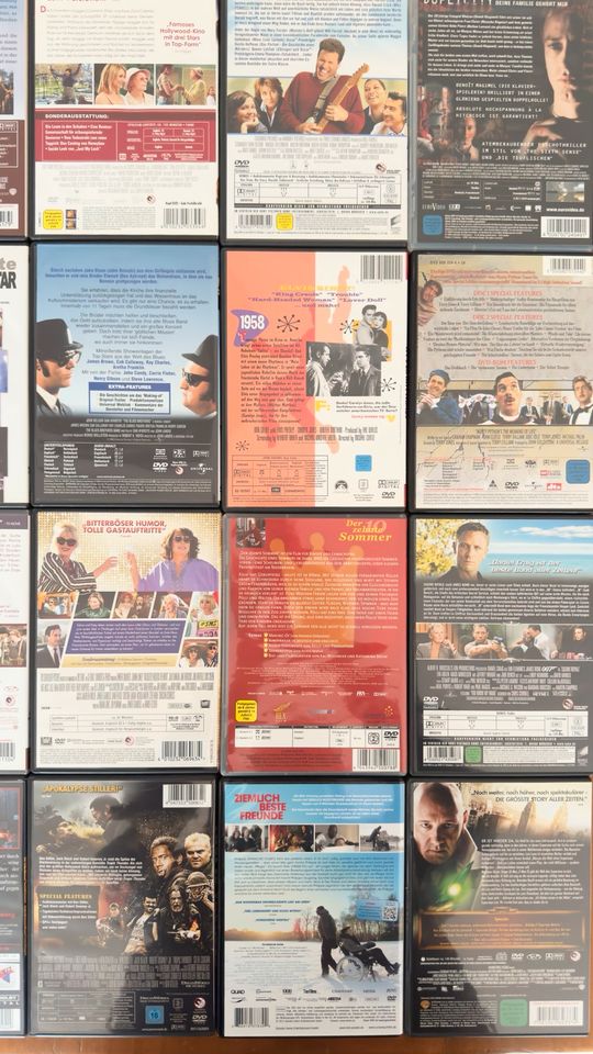 Konvolut bestehend aus  24 DVD (siehe Fotos) in Mönchengladbach