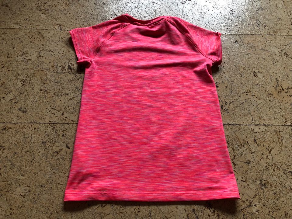 ❤️ H&M Mädchen Sport Shirt Gr.128 134 140 Neon rosa in Nürnberg (Mittelfr)