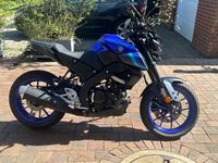 MT 125 - Deep Purpl. Blue Met C. - ABS - TÜV Feb -27 Nordrhein-Westfalen - Rhede Vorschau