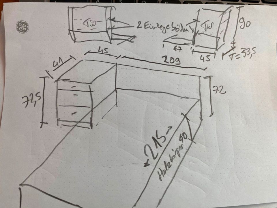 Schlafzimmer komplett oder Einzeln,Eiche Savanna gebeizt, Hülsta in Valwig