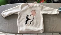 Flauschiger Pullover H&M Gr.80 Pinguin Hessen - Waldsolms Vorschau