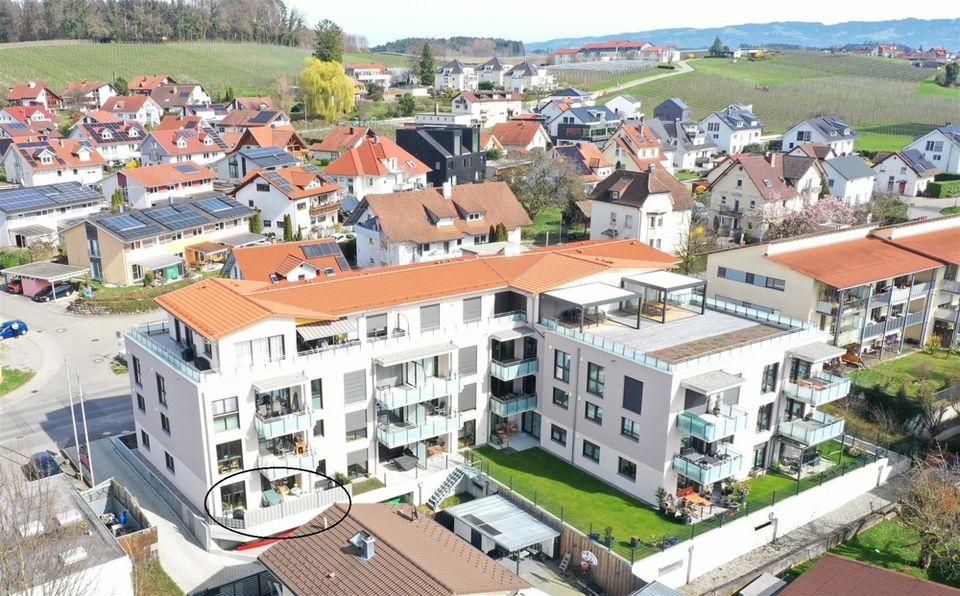 Exklusive Neubauwohnung mit hochwertiger Ausstattung und erstklassiger Energieeffizienz in Kressbronn am Bodensee