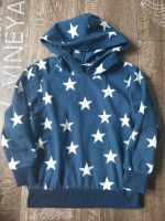 Fleecepulli Gr. 110/116 - H&M - Hoodie - Pullover - Sterne Niedersachsen - Westerholt Vorschau