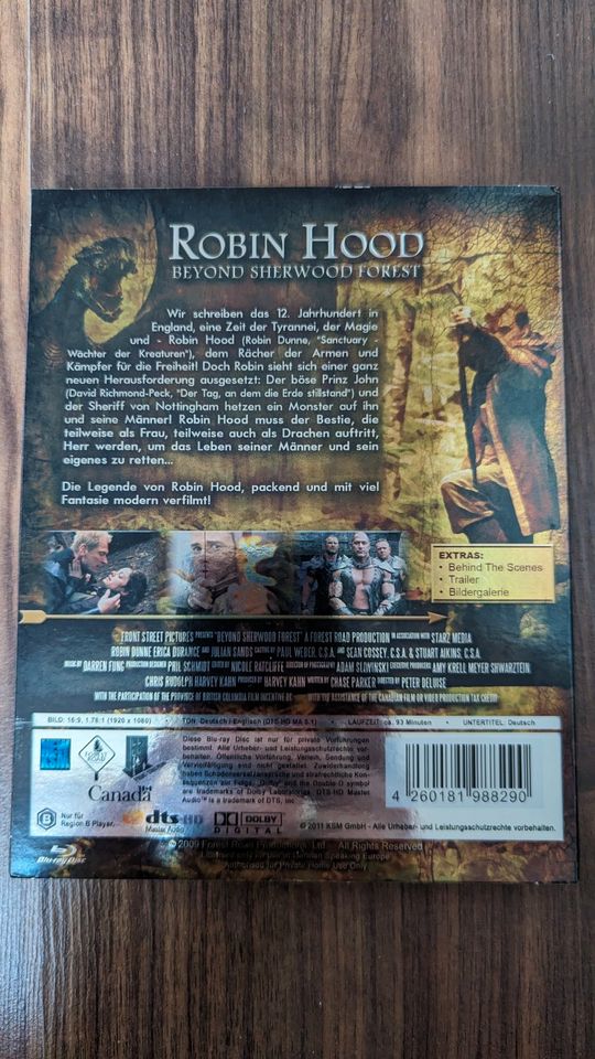 Blu Ray- Robin Hood - Beyond Sherwood Forest in Marschacht