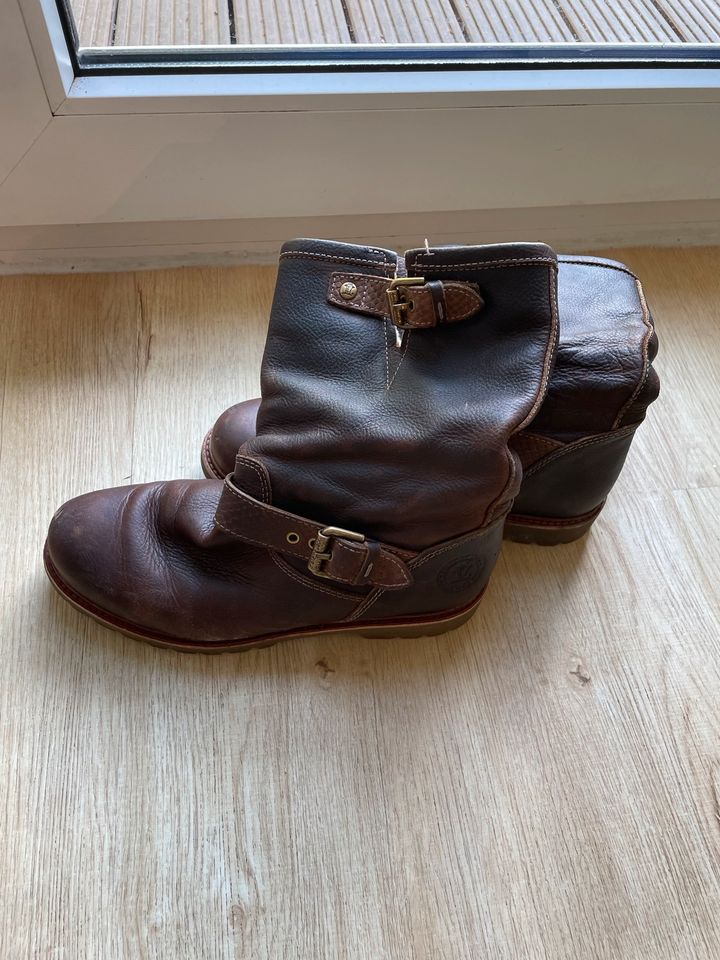 PANAMA JACK flat calf high boots size 40 in Hamburg