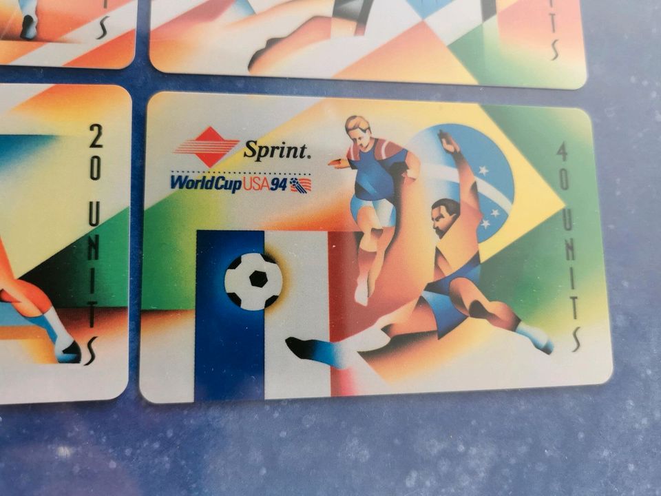 Telefonkarten Weltcup USA '94 in Volkach