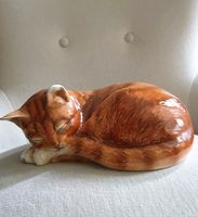 Großes Goebel Porzellan Katze/ schlafende Katze ca. 24cm lang Schleswig-Holstein - Norderstedt Vorschau