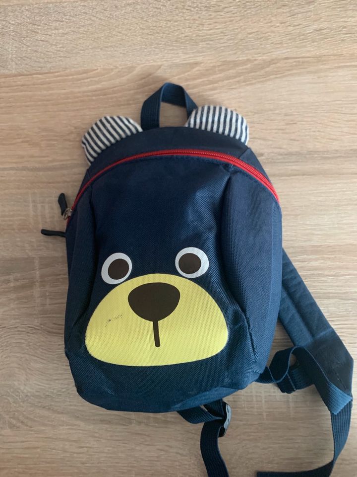 Kinderrucksack Rucksack Bär Teamen 1-3 Jahre blau TOP in Bottrop