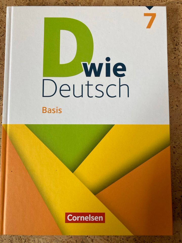 D wie Deutsch 7 Schulbuch Deutschbuch Cornelsen in Centrum