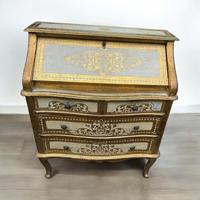 Franz.  Antik Shabby Chic Sekretär Schreibtisch 79x98x40cm Düsseldorf - Golzheim Vorschau