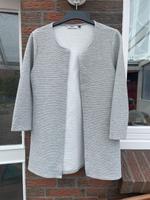 Only Cardigan Jacke 7/8 Lang Long Blazer hellgrau Struktur Gr. L Niedersachsen - Jever Vorschau
